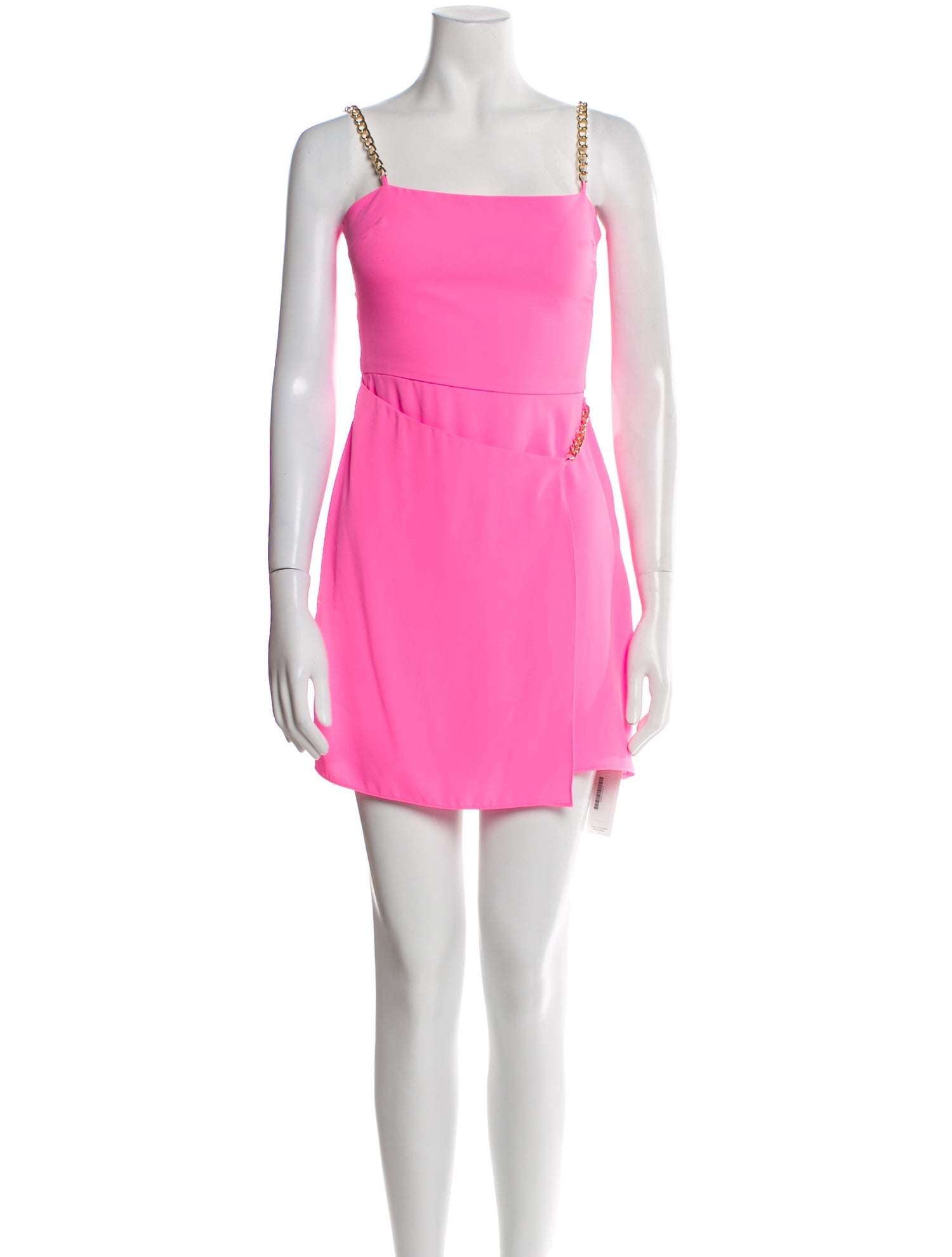 Amanda Uprichard Square Neckline Mini Dress