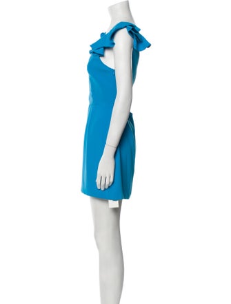 Amanda Uprichard V-Neck Mini Dress