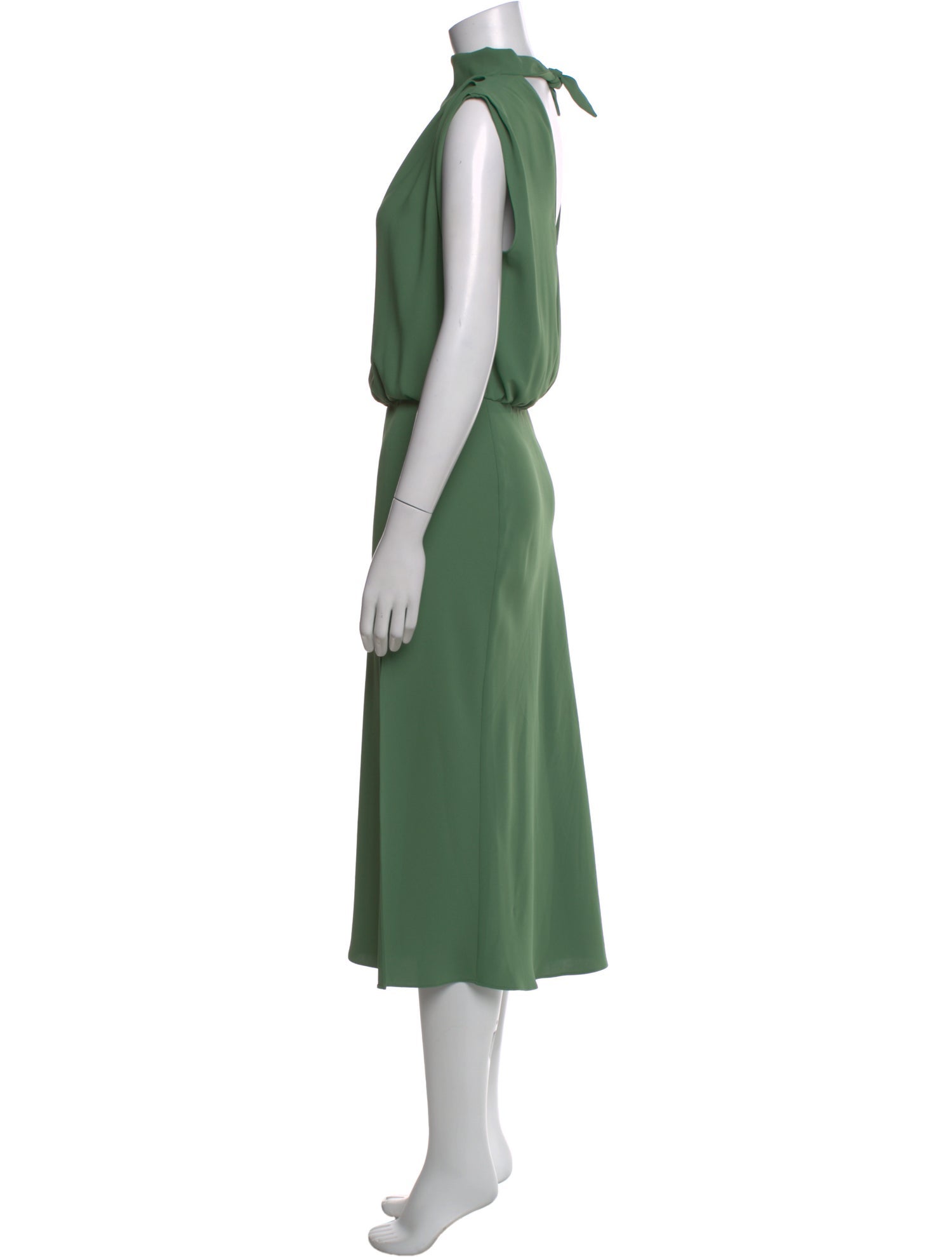 slim fit dress slacks Amanda Uprichard - Chamberlain Silk Dress