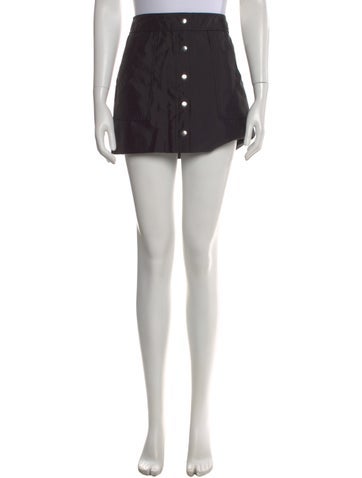 Pre-owned Amanda Uprichard Mini Skirt In Black