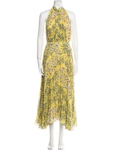 Amur Dresses Floral Print Long Dress US 2 | XS