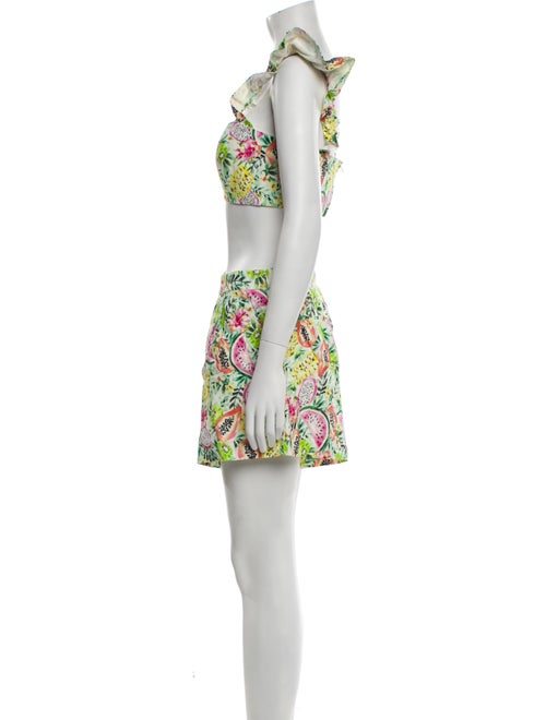 AMUR Floral Print Short Set