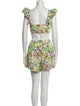 AMUR Floral Print Short Set