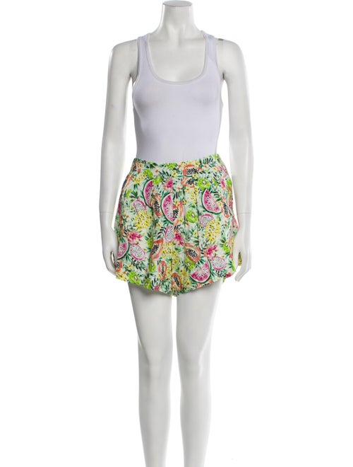 AMUR Floral Print Short Set