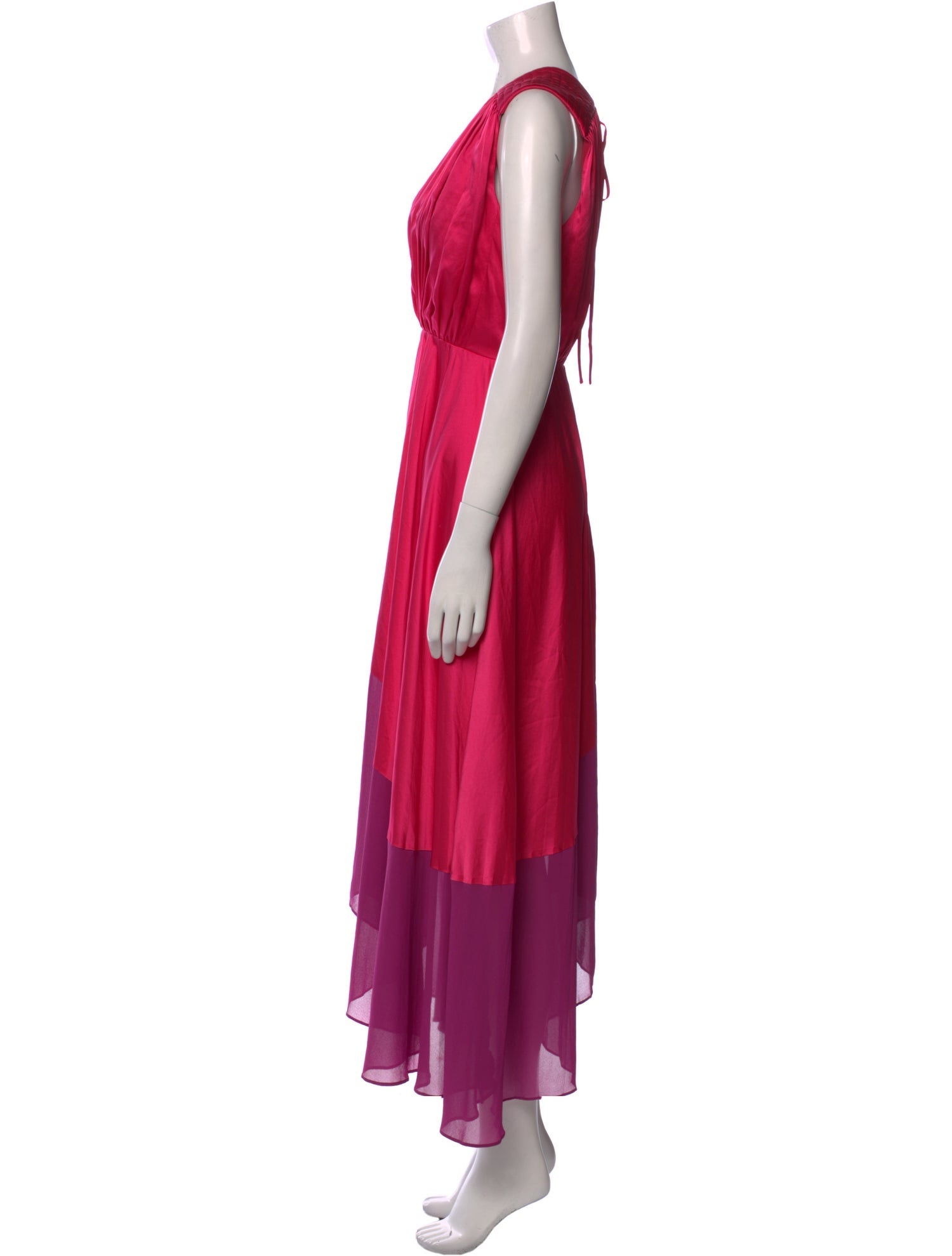 AMUR V-Neck Long Dress