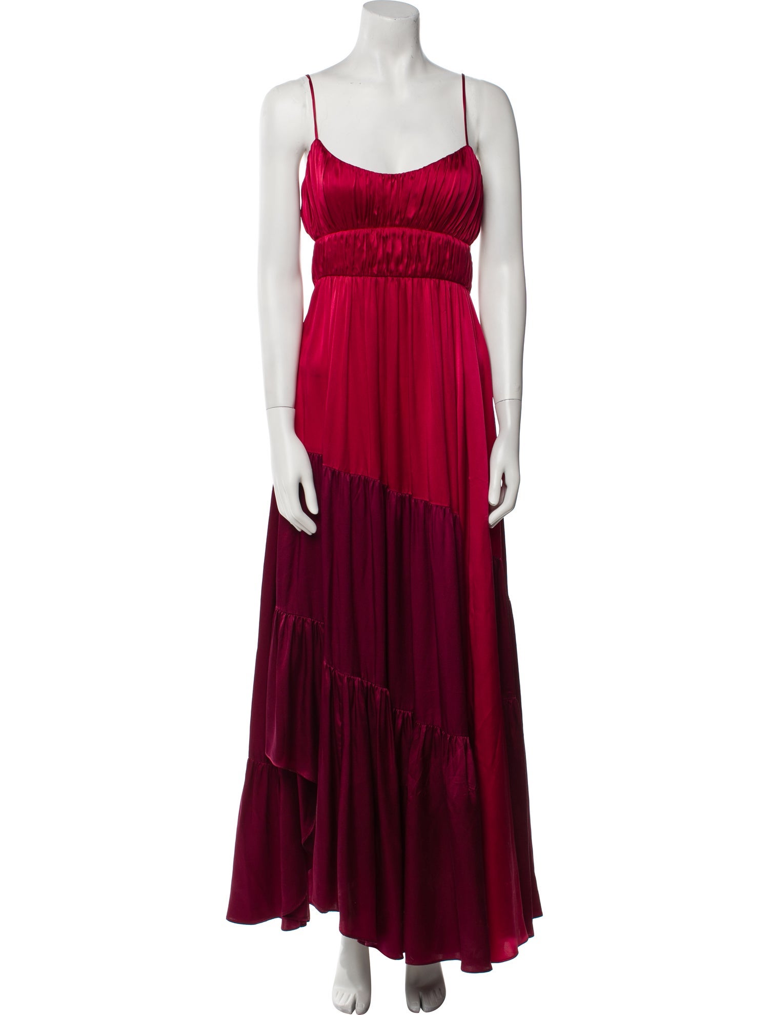 AMUR Silk Long Dress