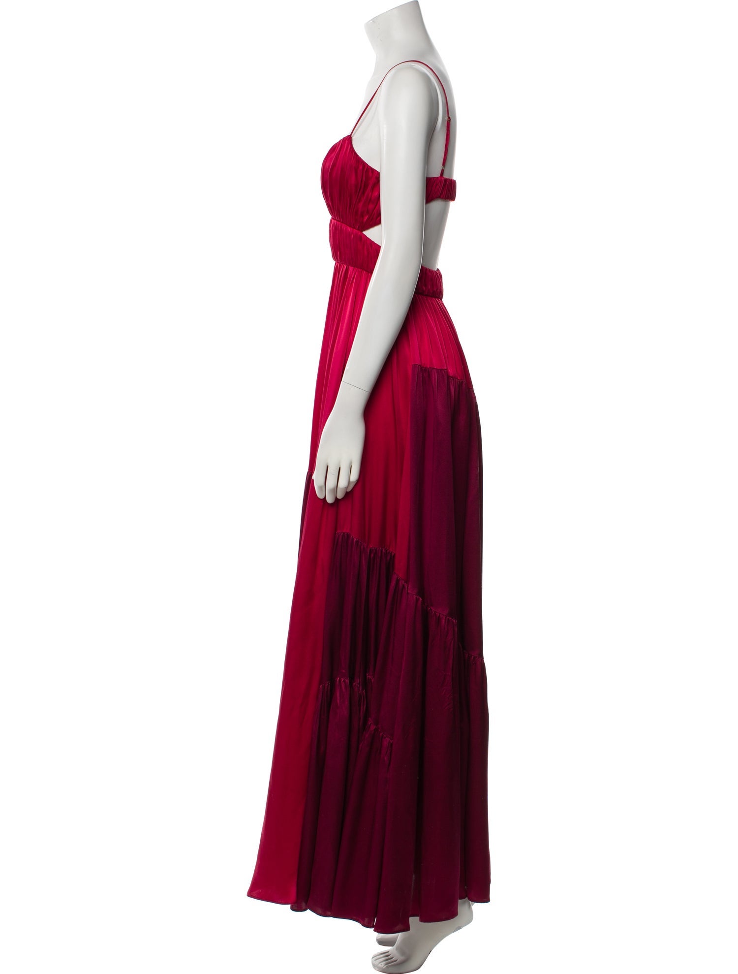 AMUR Silk Long Dress