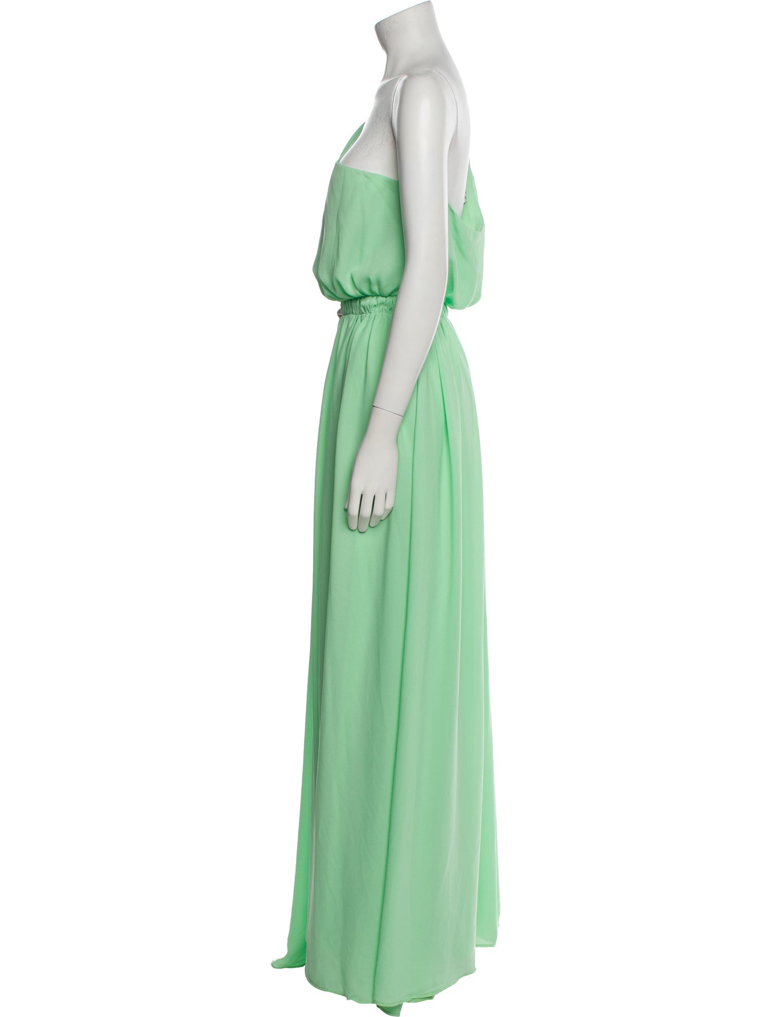 AMUR One-Shoulder Long Dress