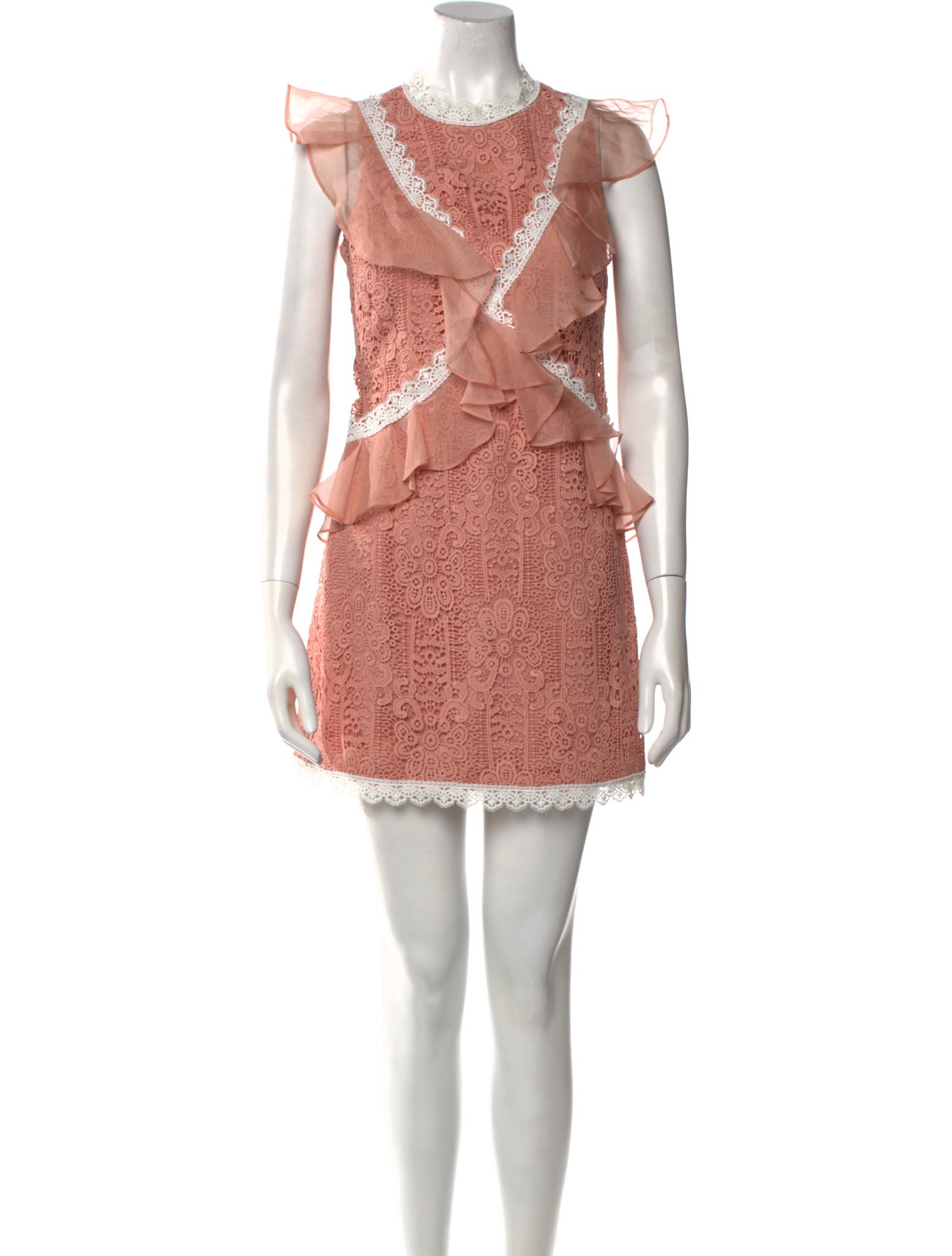 AMUR Crew Neck Mini Dress