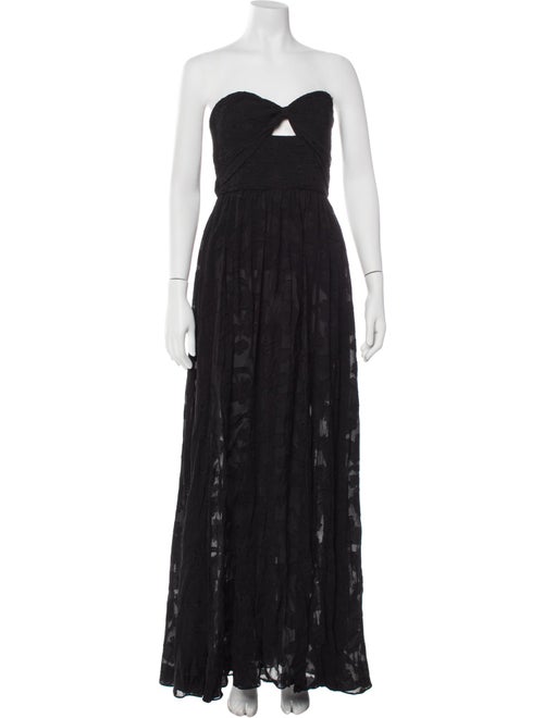 AMUR Strapless Long Dress