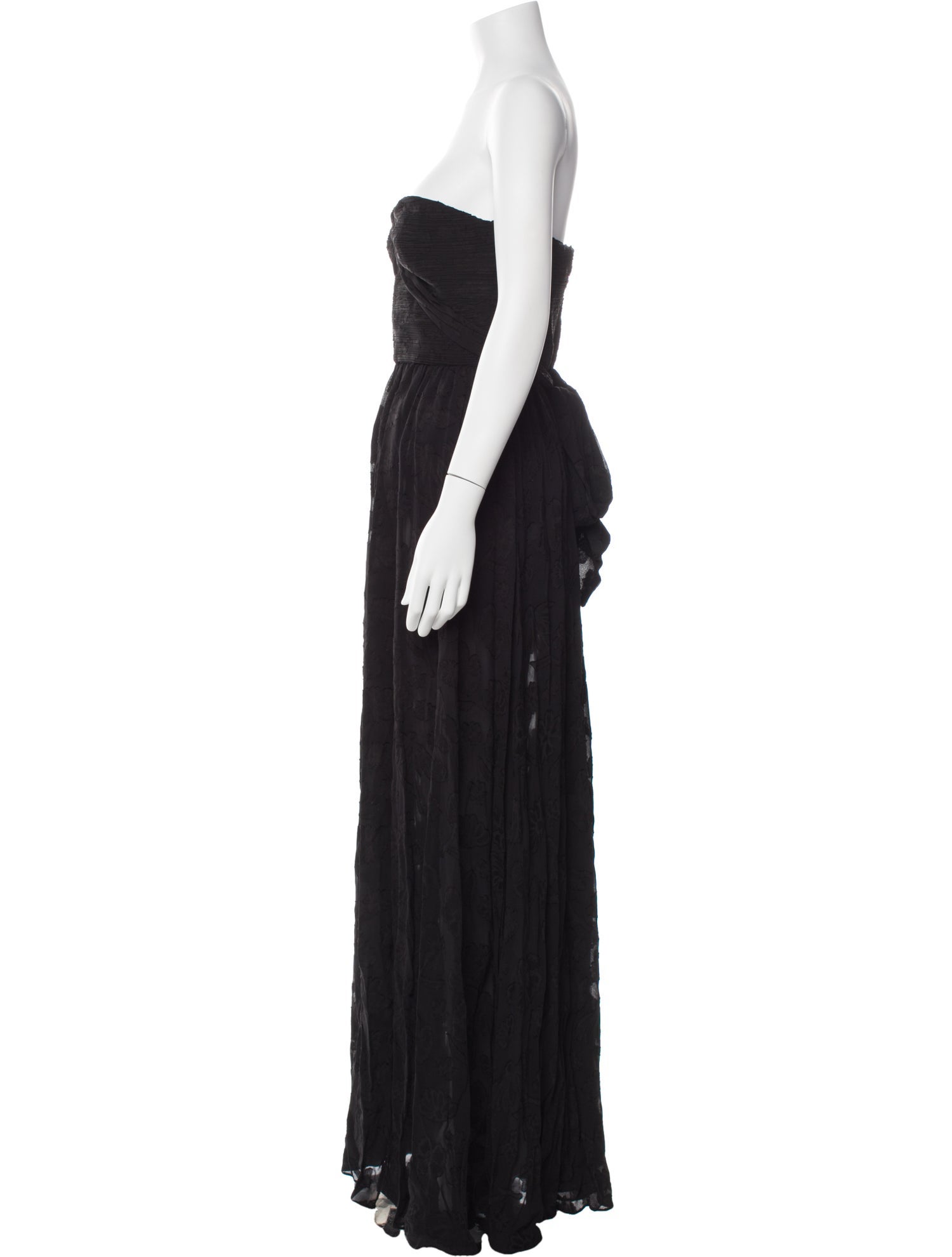 AMUR Strapless Long Dress