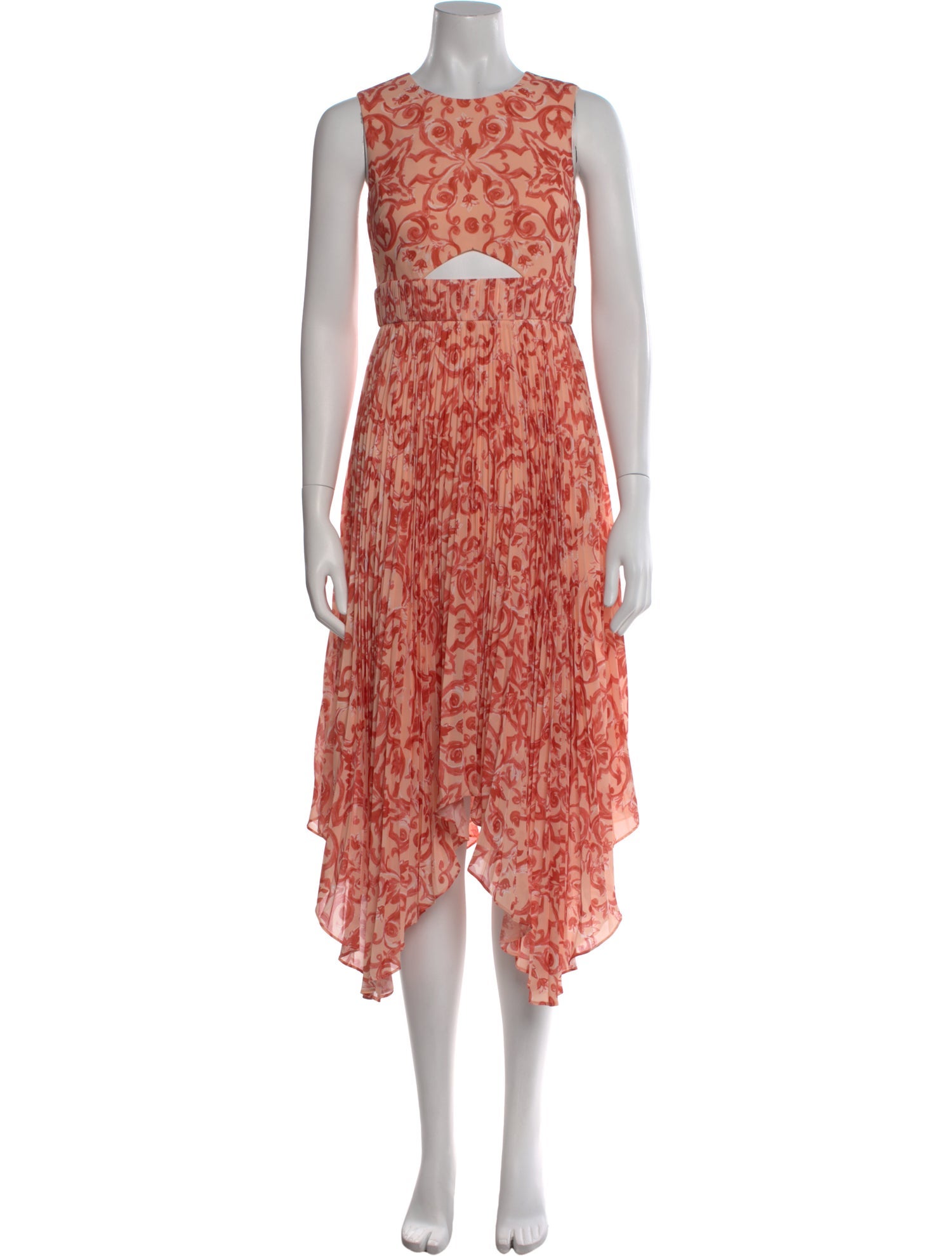 AMUR Printed Long Dress