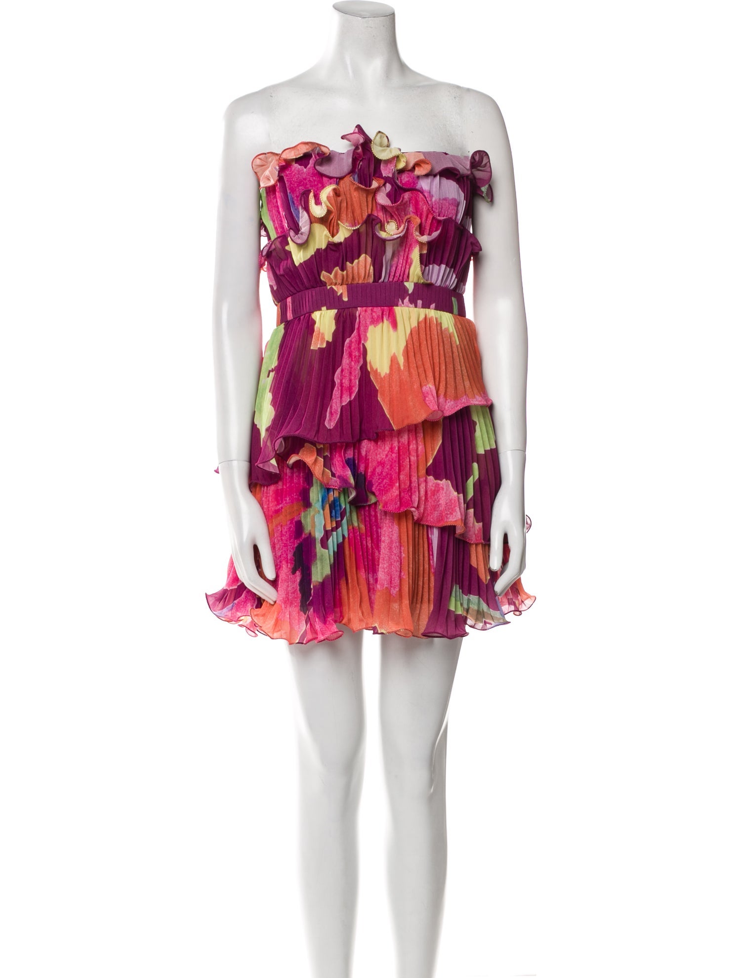 AMUR Printed Mini Dress w/ Tags