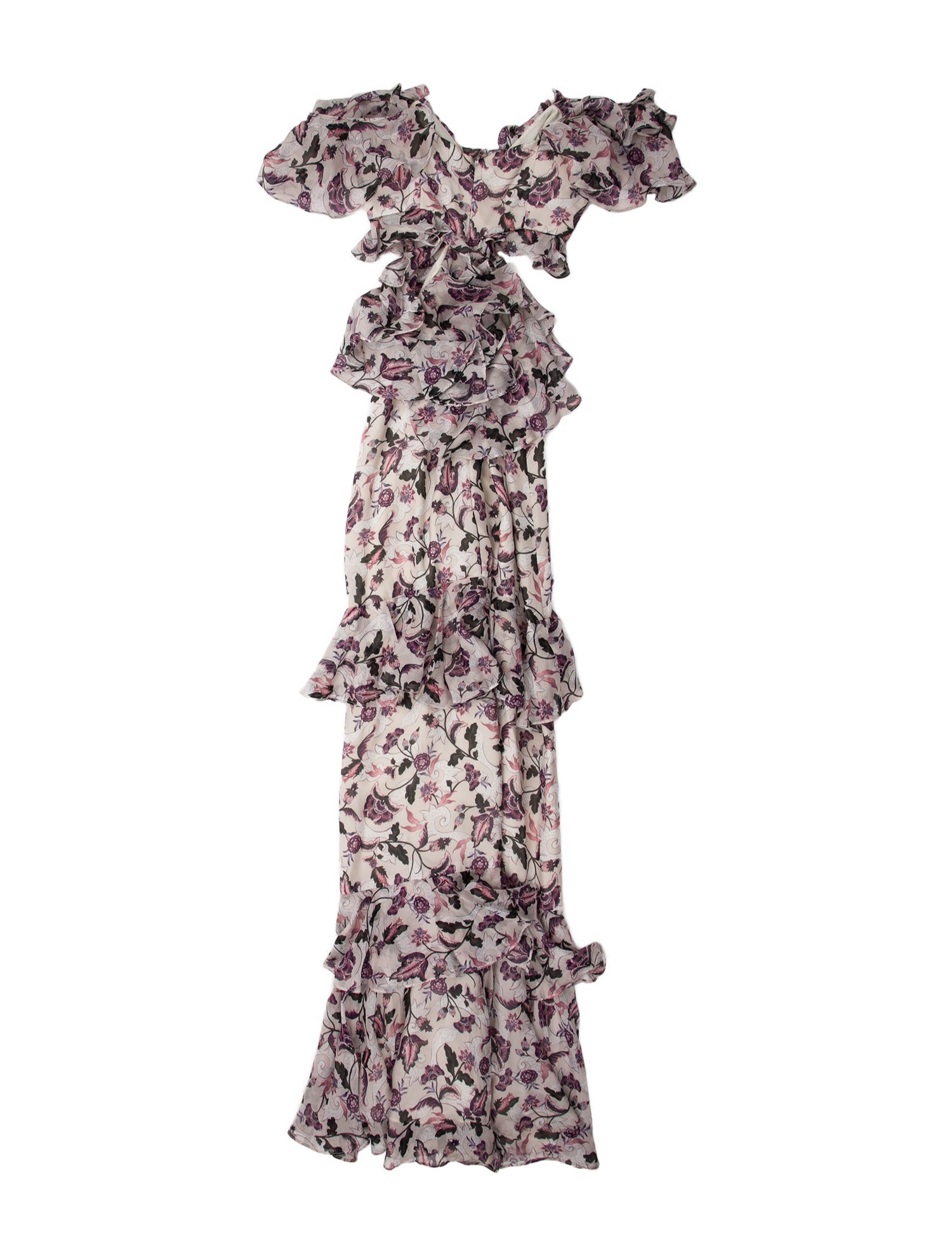 AMUR Silk Long Dress