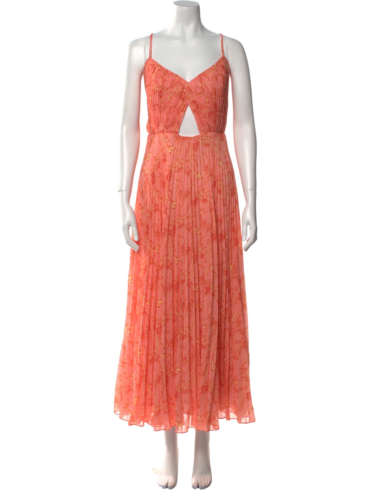 AMUR Printed Long Dress w/ Tags