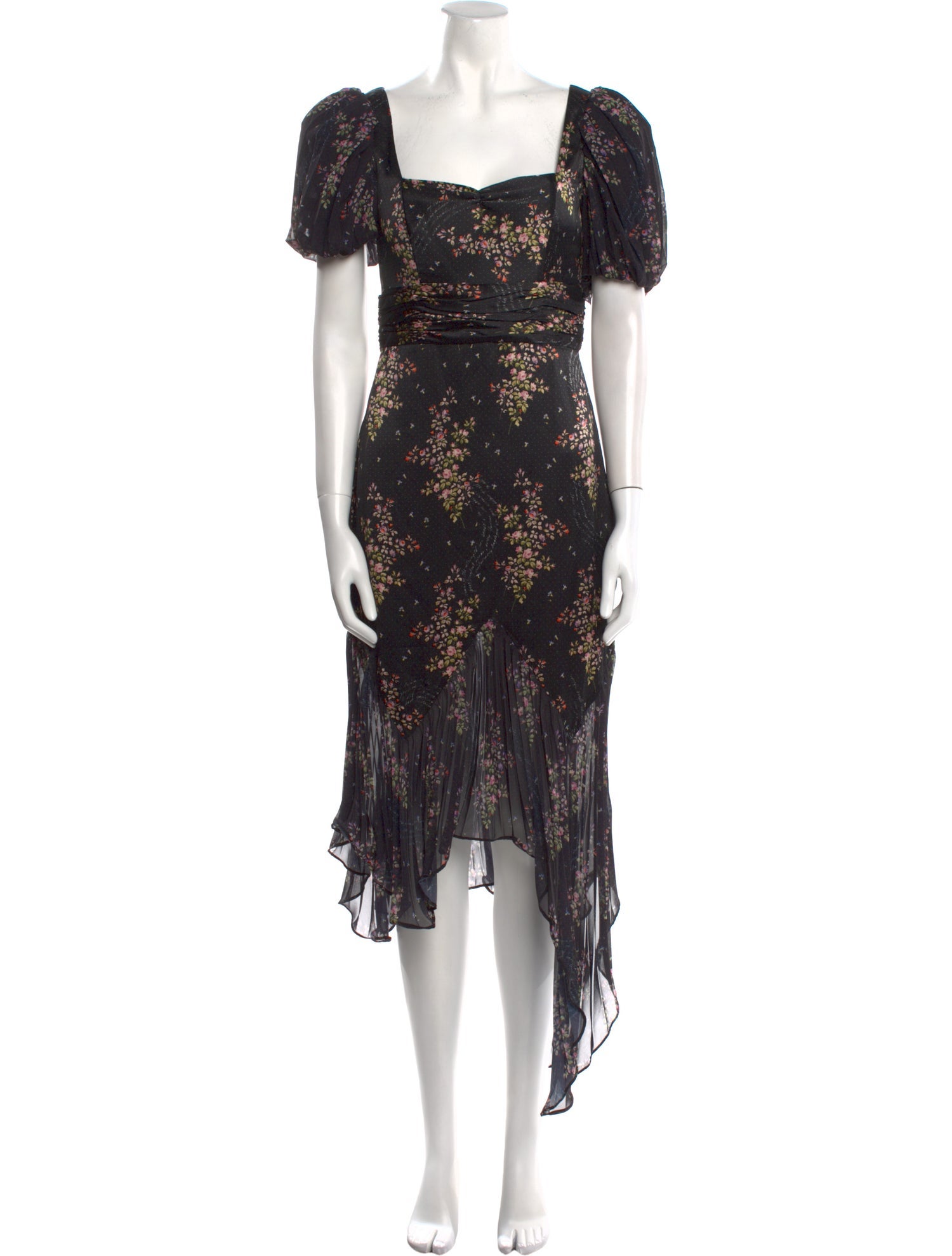 AMUR Silk Long Dress