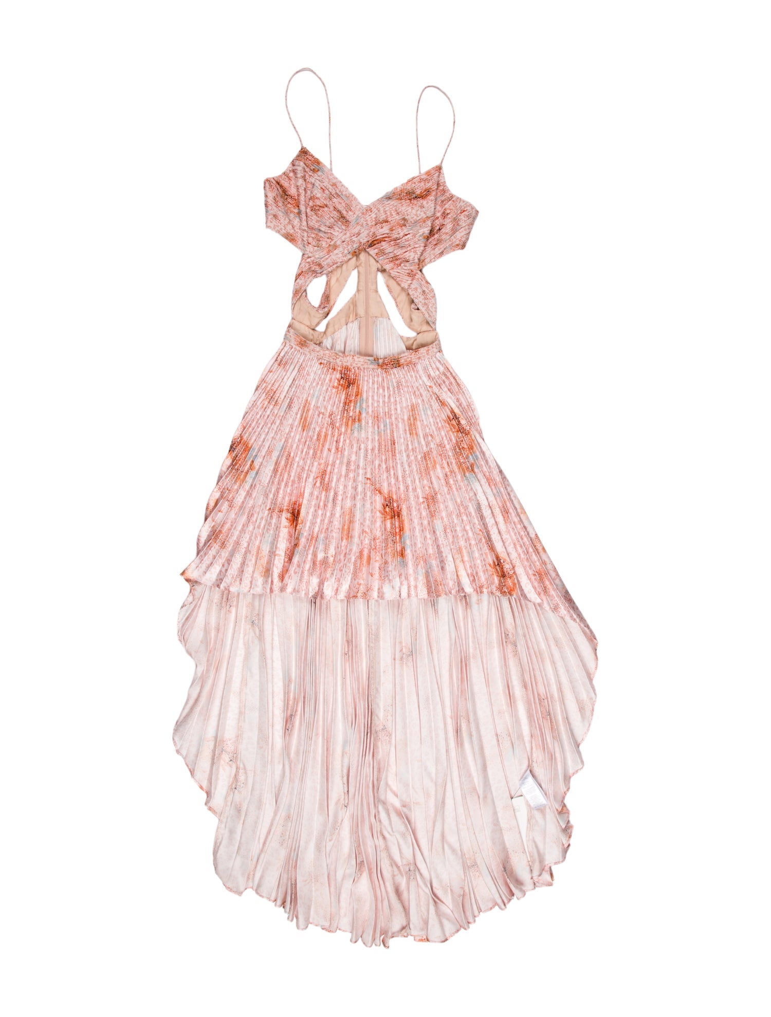 AMUR Striped Long Dress