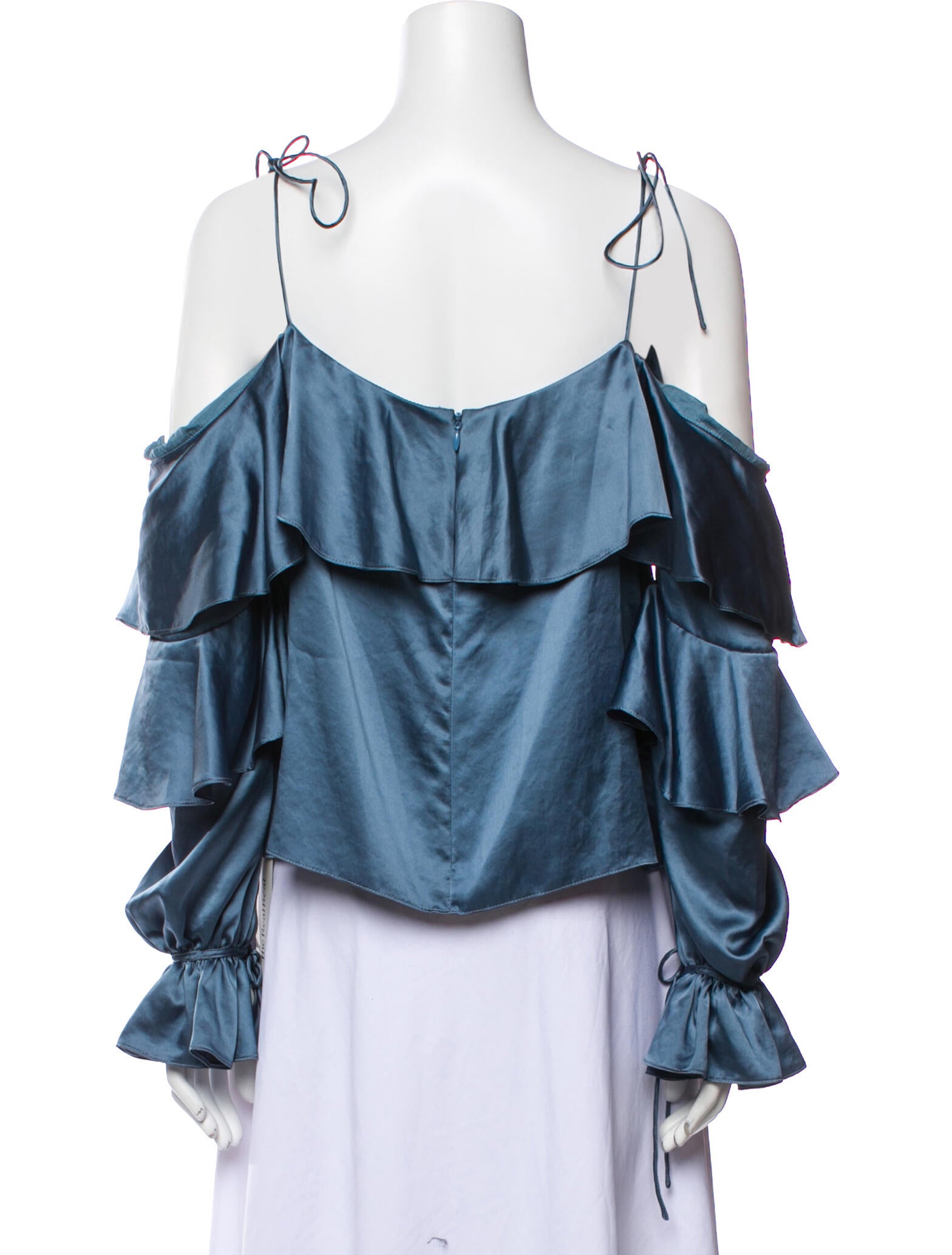 AMUR Off-The-Shoulder Long Sleeve Blouse