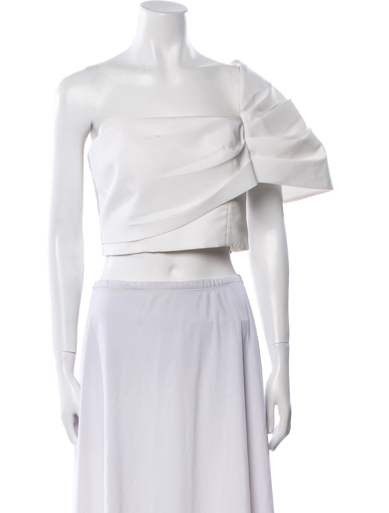 AMUR One-Shoulder Short Sleeve Crop Top w/ Tags