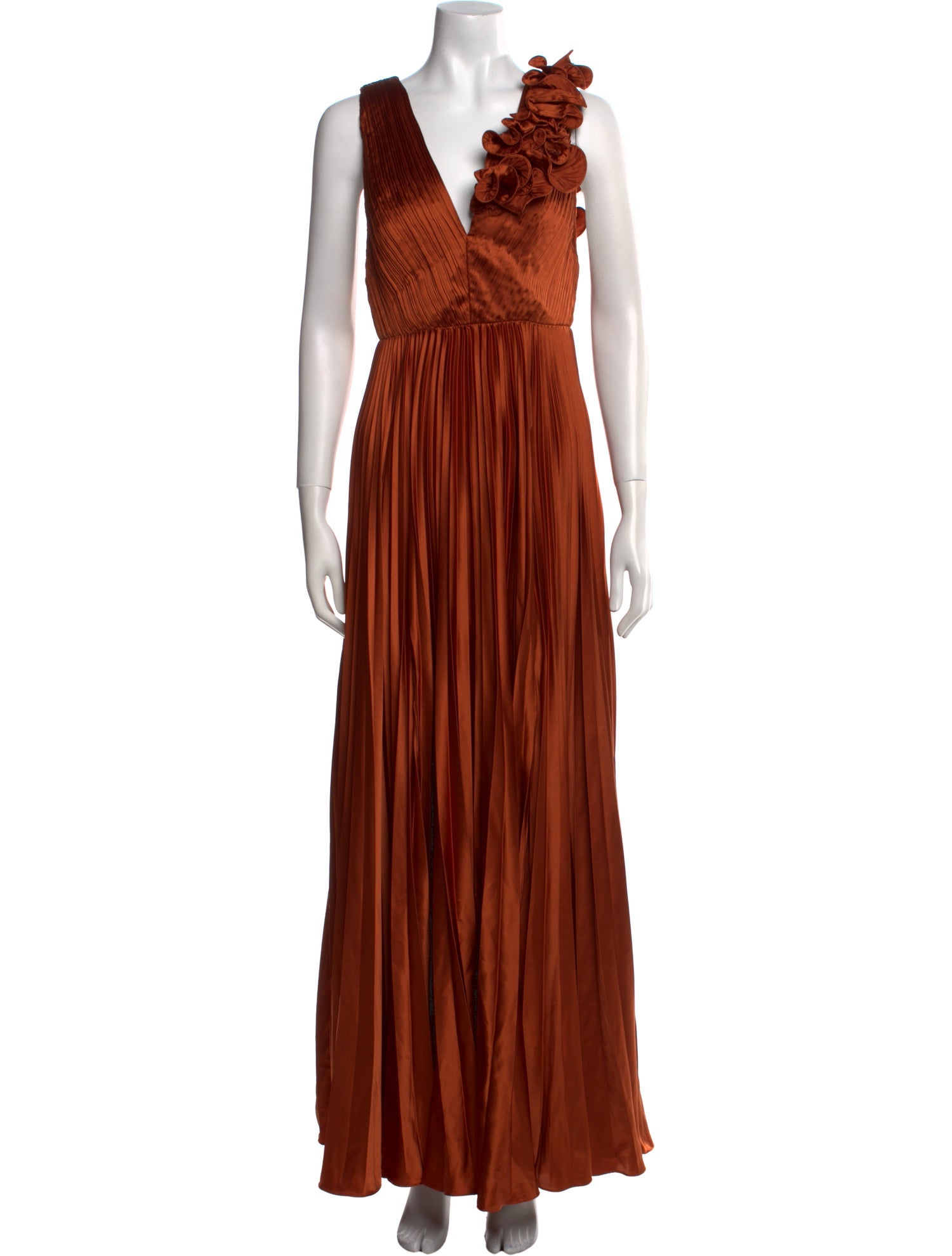 AMUR V-Neck Long Dress