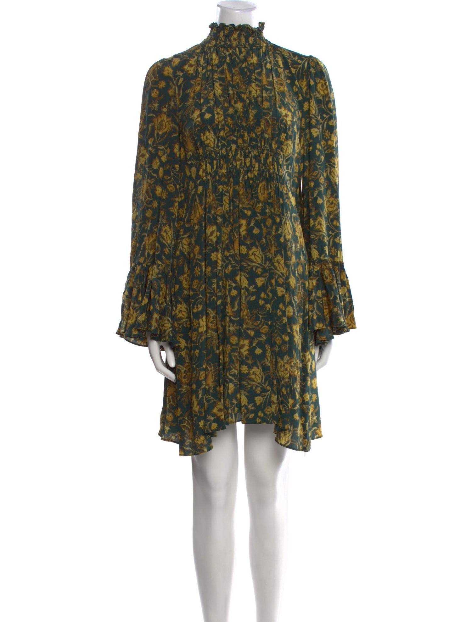 AMUR Silk Mini Dress