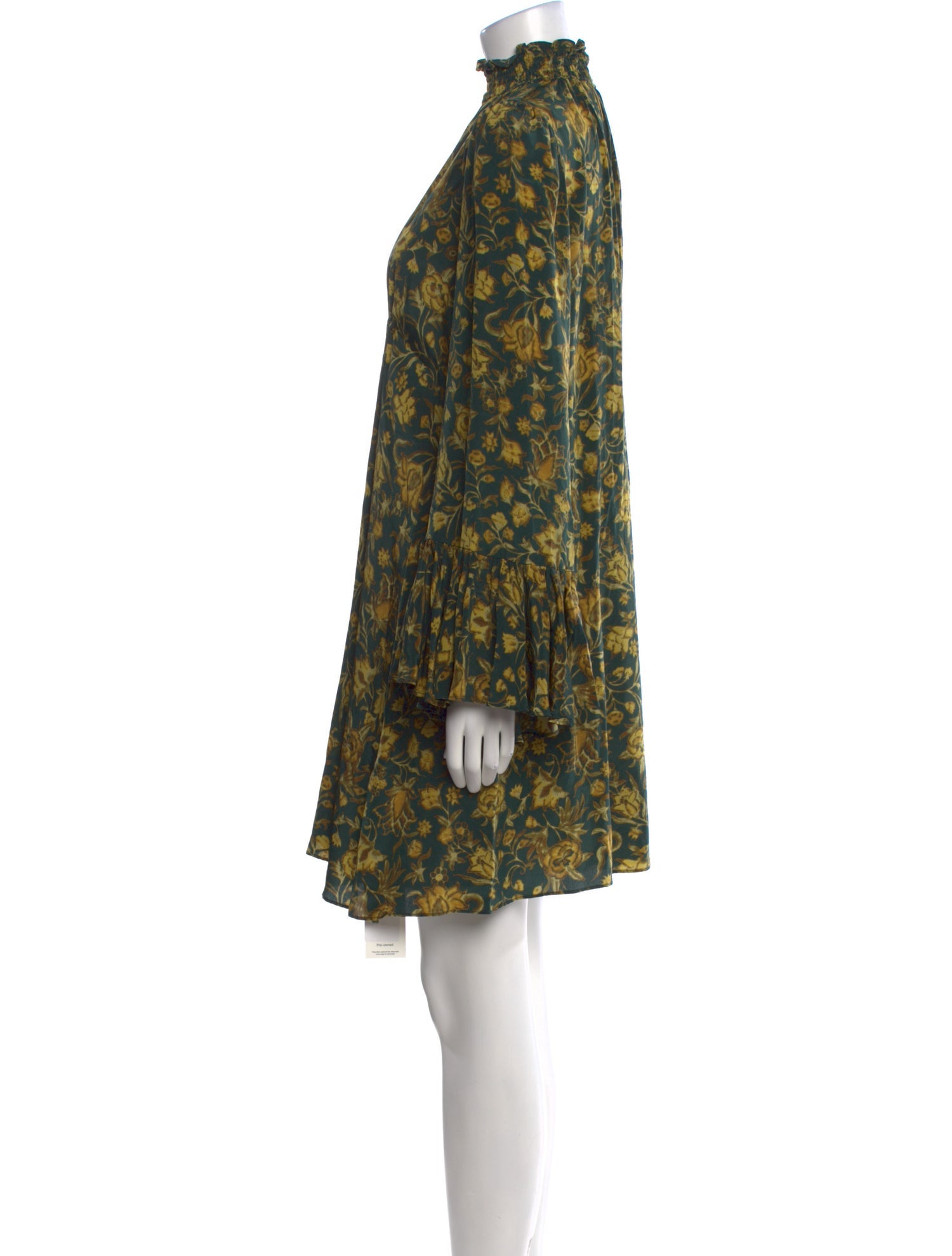 AMUR Silk Mini Dress