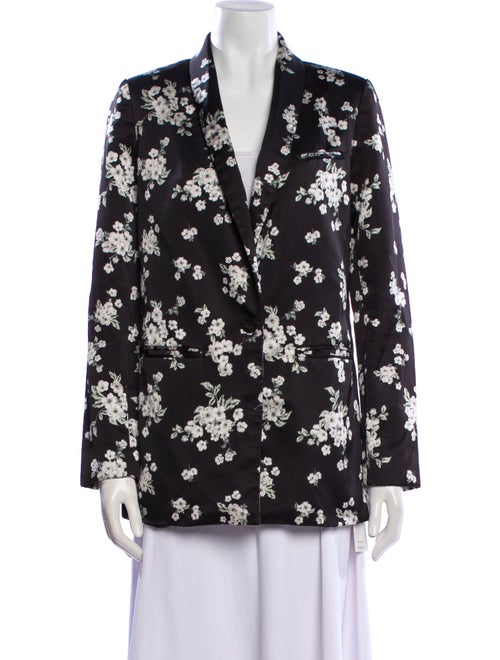 AMUR Floral Print Blazer