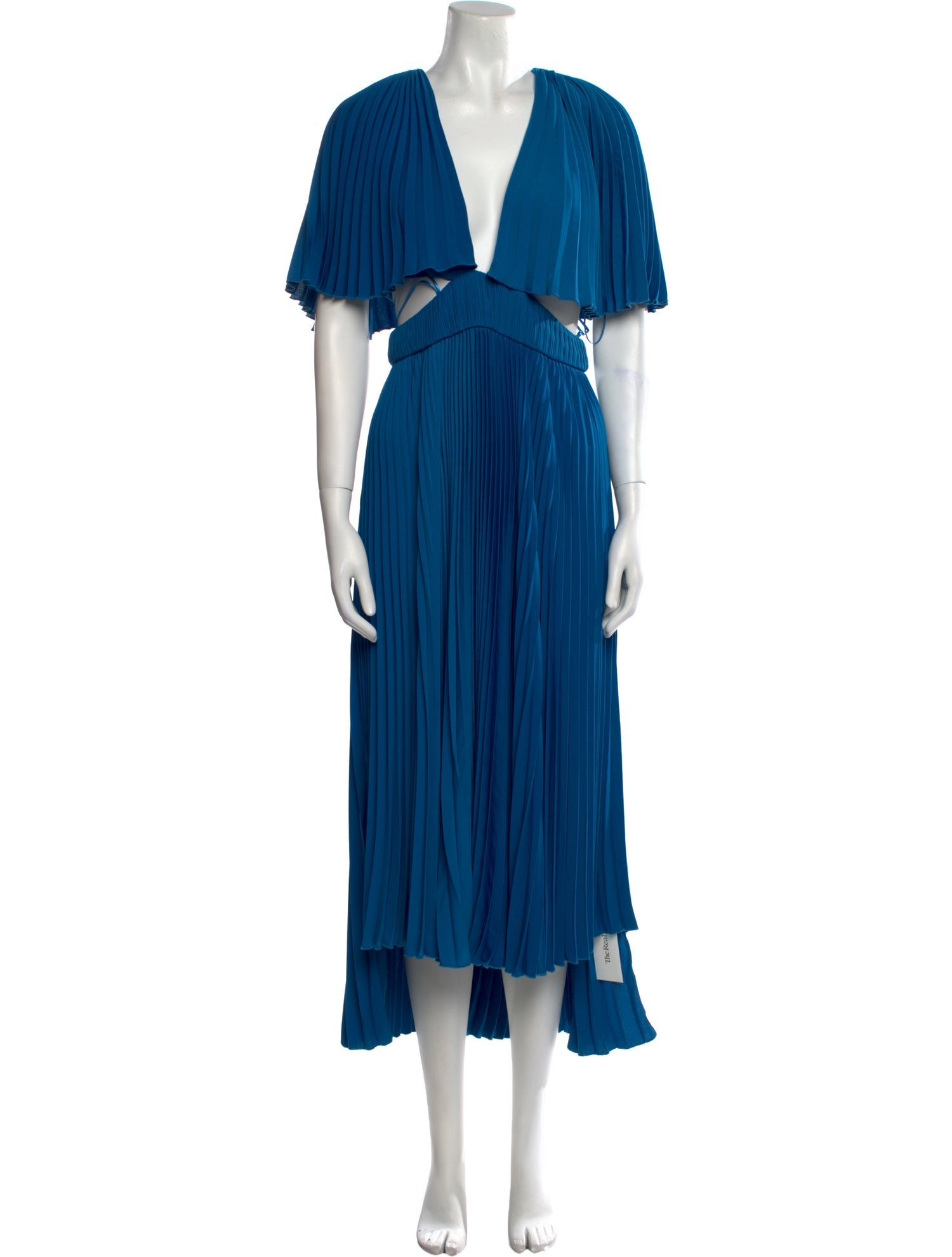 AMUR V-Neck Midi Length Dress