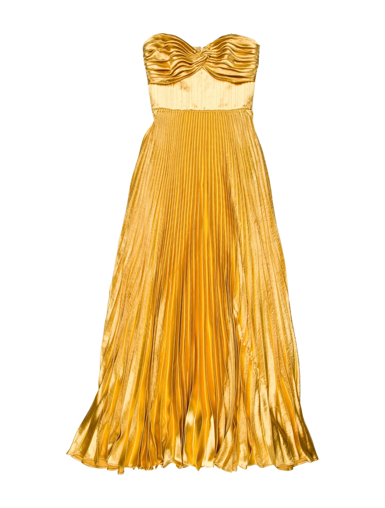 AMUR Strapless Midi Length Dress