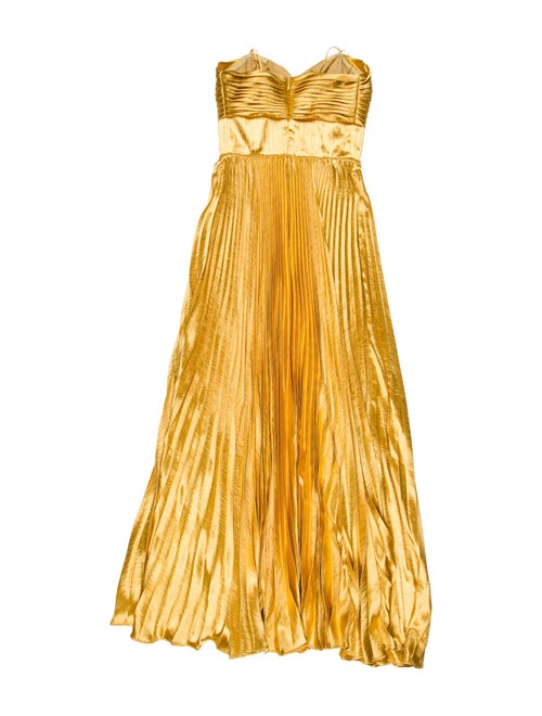 AMUR Strapless Midi Length Dress