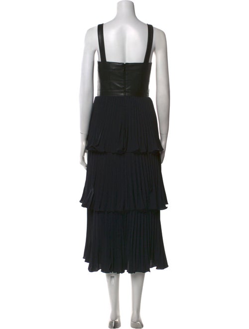 AMUR Square Neckline Long Dress