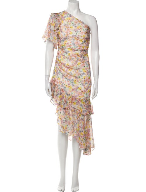 AMUR Silk Knee-Length Dress