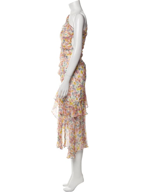 AMUR Silk Knee-Length Dress