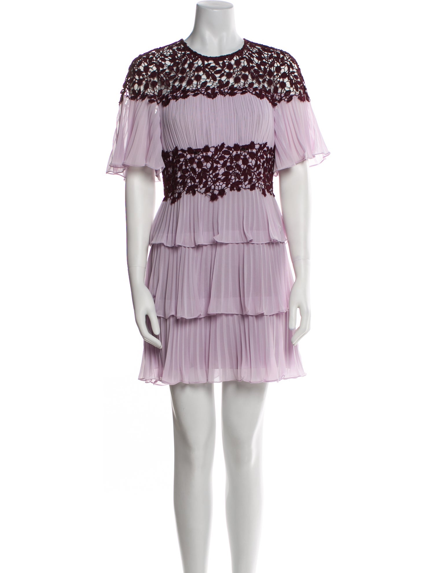 AMUR Striped Mini Dress