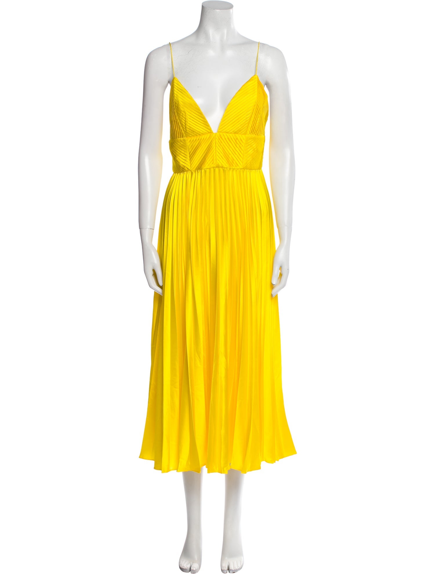 AMUR V-Neck Midi Length Dress w/ Tags