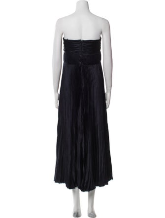 AMUR Strapless Midi Length Dress