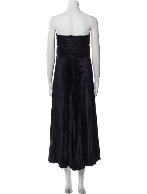 AMUR Strapless Midi Length Dress