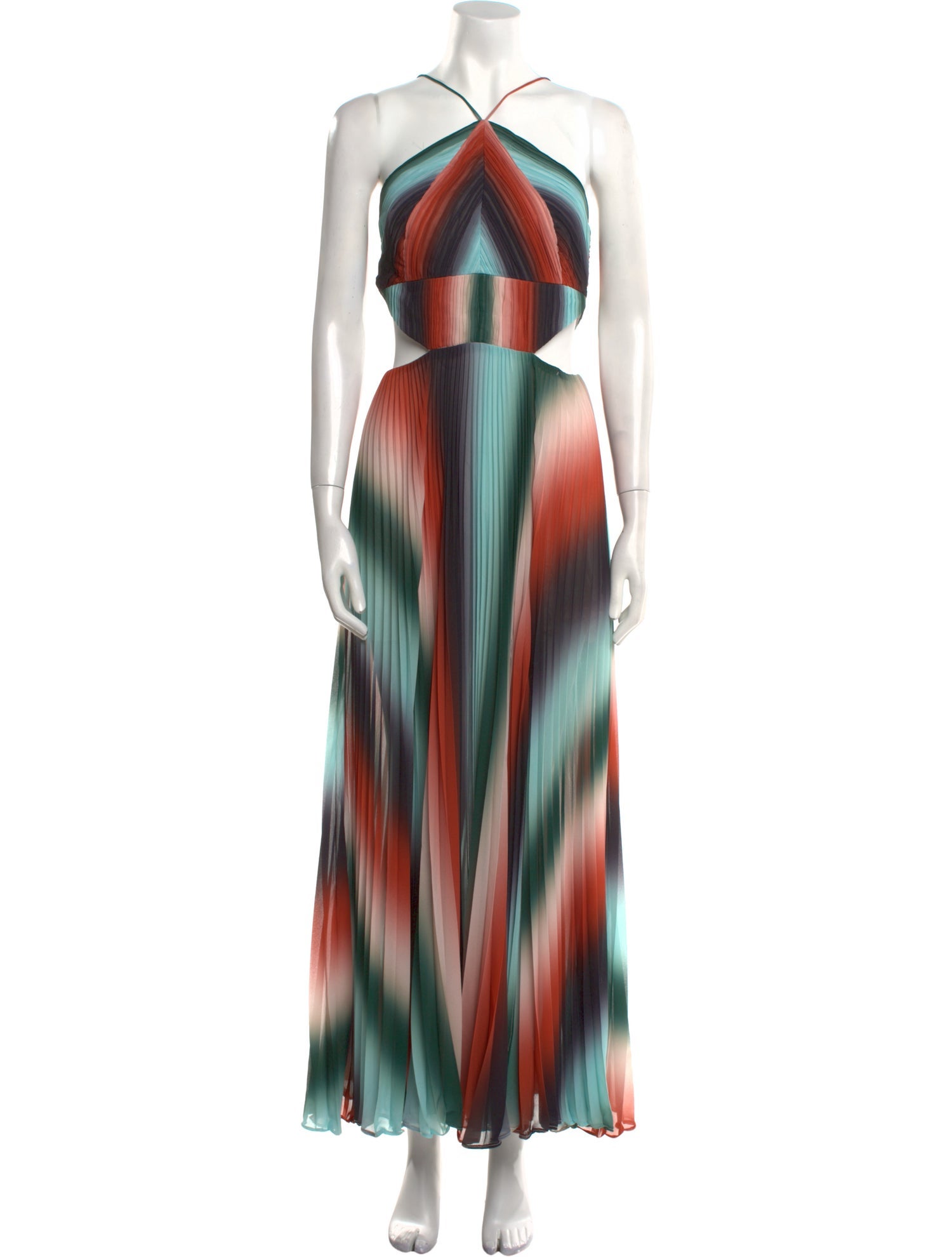 AMUR Printed Long Dress
