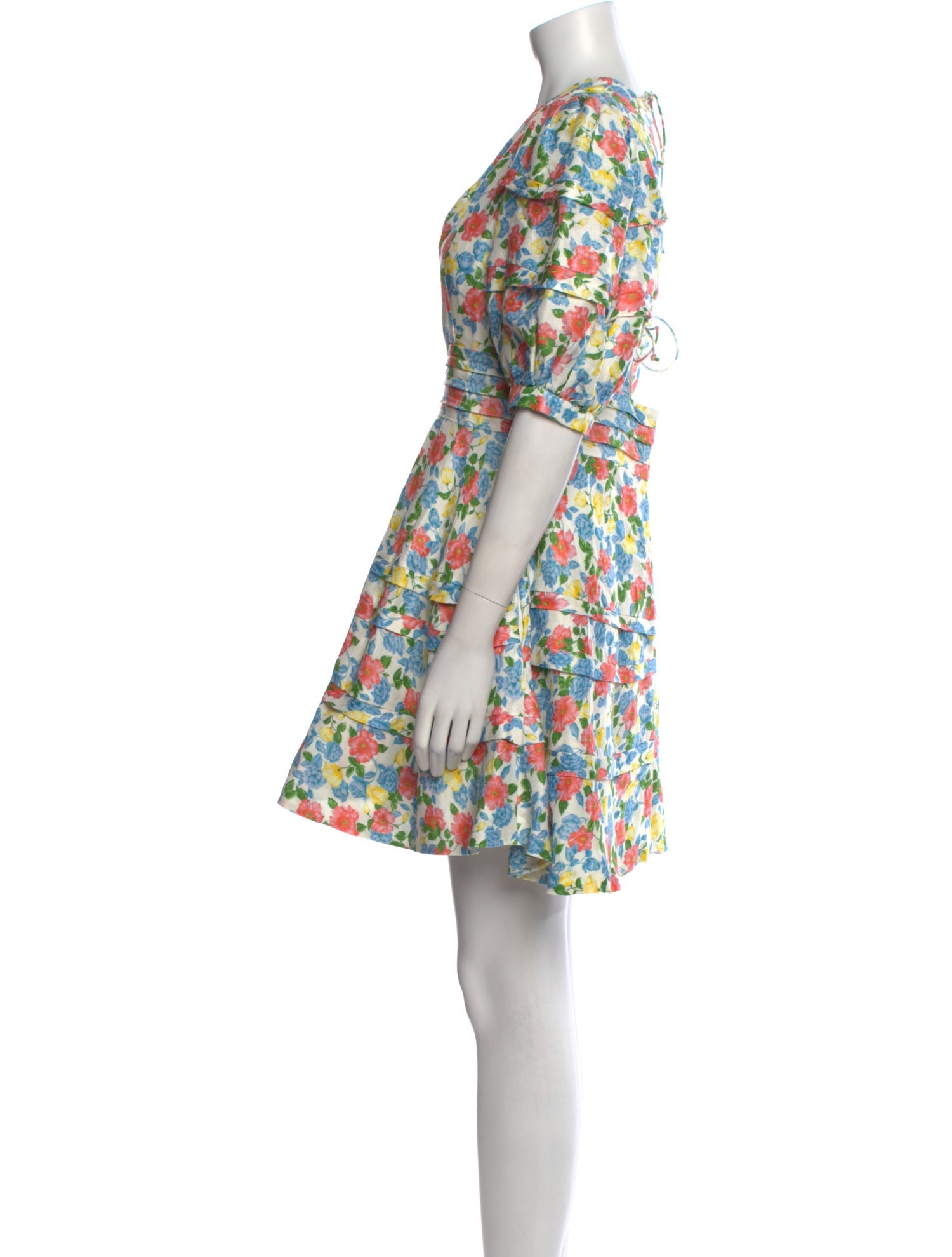 AMUR Linen Mini Dress