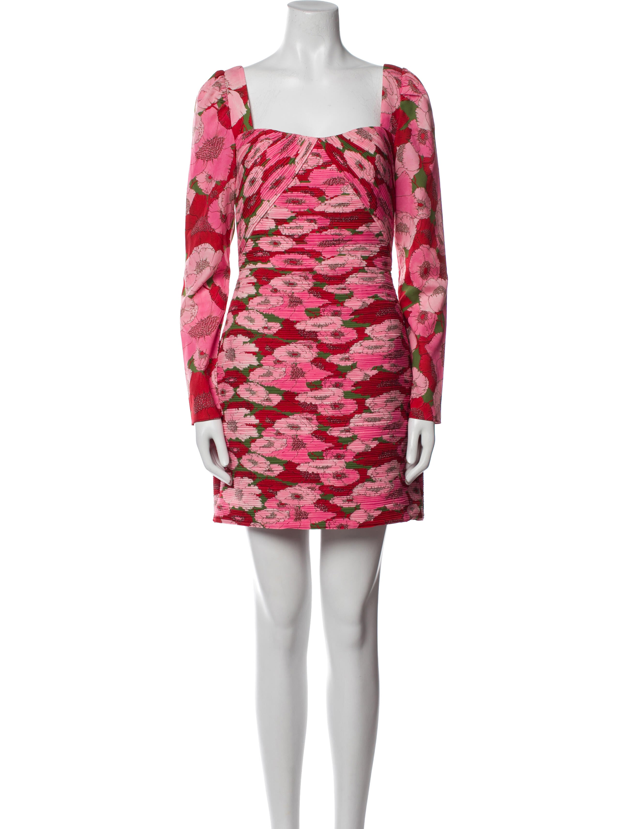 AMUR Printed Mini Dress