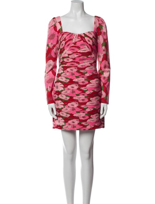 AMUR Printed Mini Dress