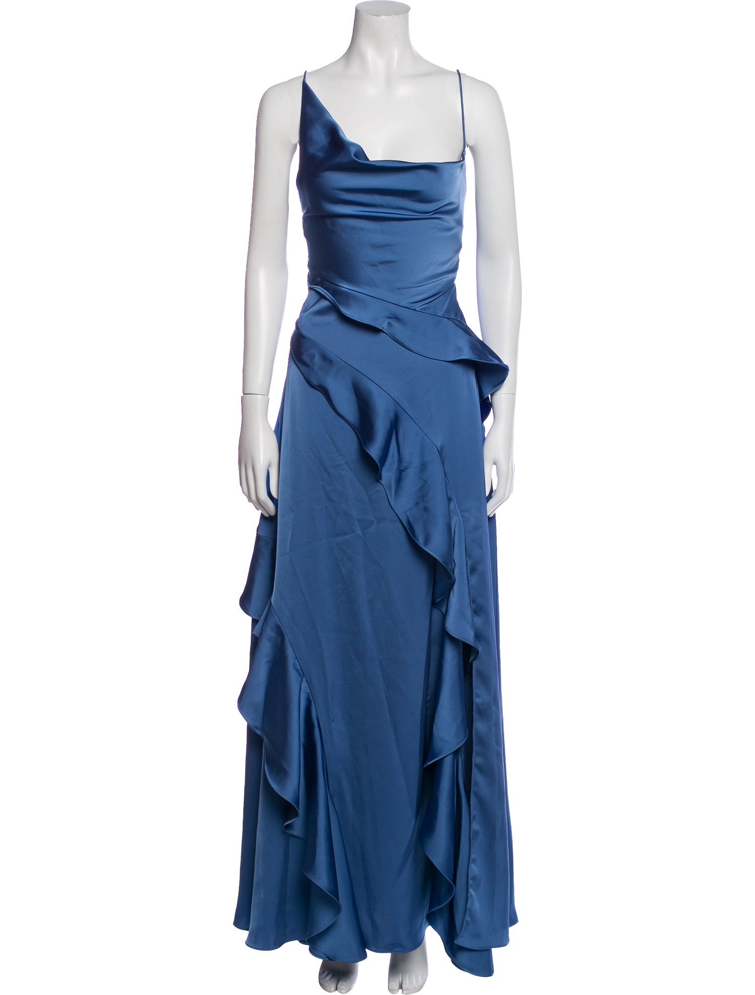 AMUR Square Neckline Long Dress w/ Tags