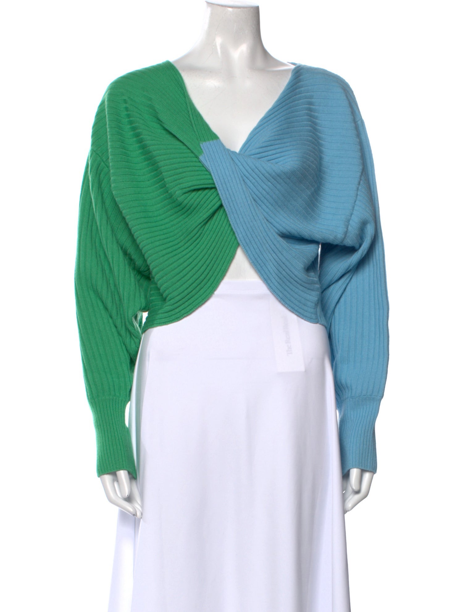 AMUR Merino Wool V-Neck Sweater