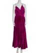 AMUR V-Neck Long Dress