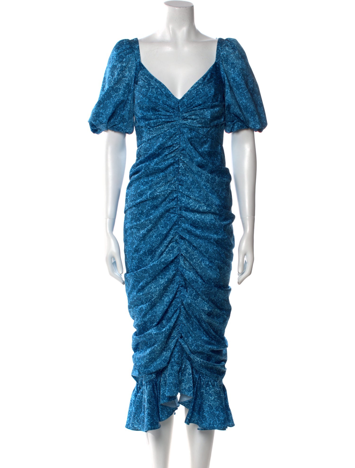 AMUR V-Neck Midi Length Dress w/ Tags