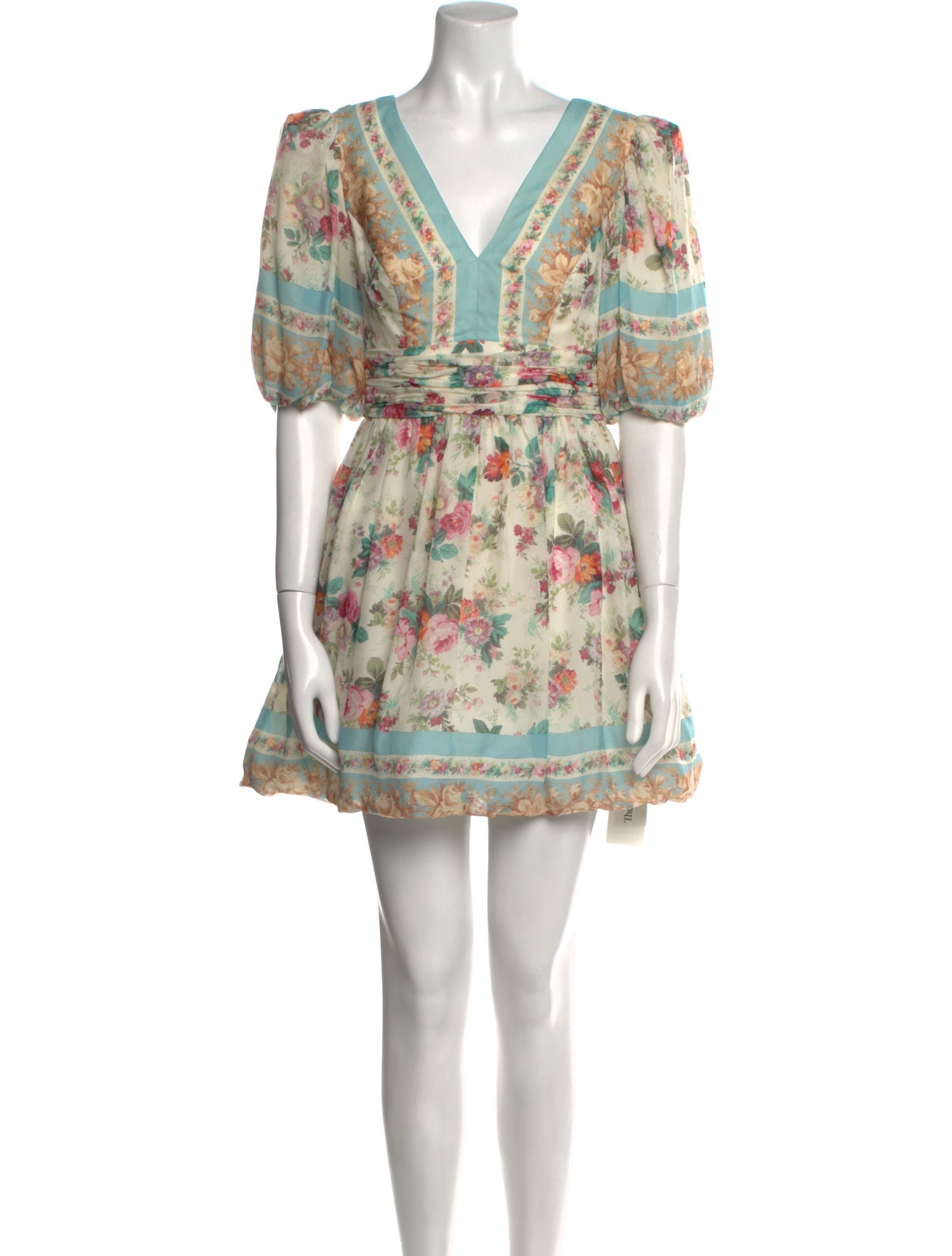 AMUR Silk Mini Dress