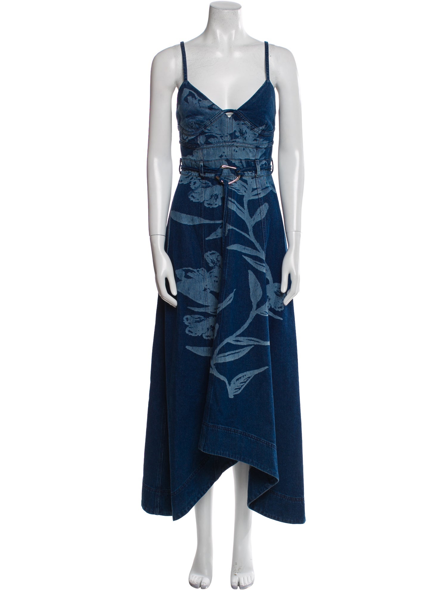 AMUR Printed Long Dress