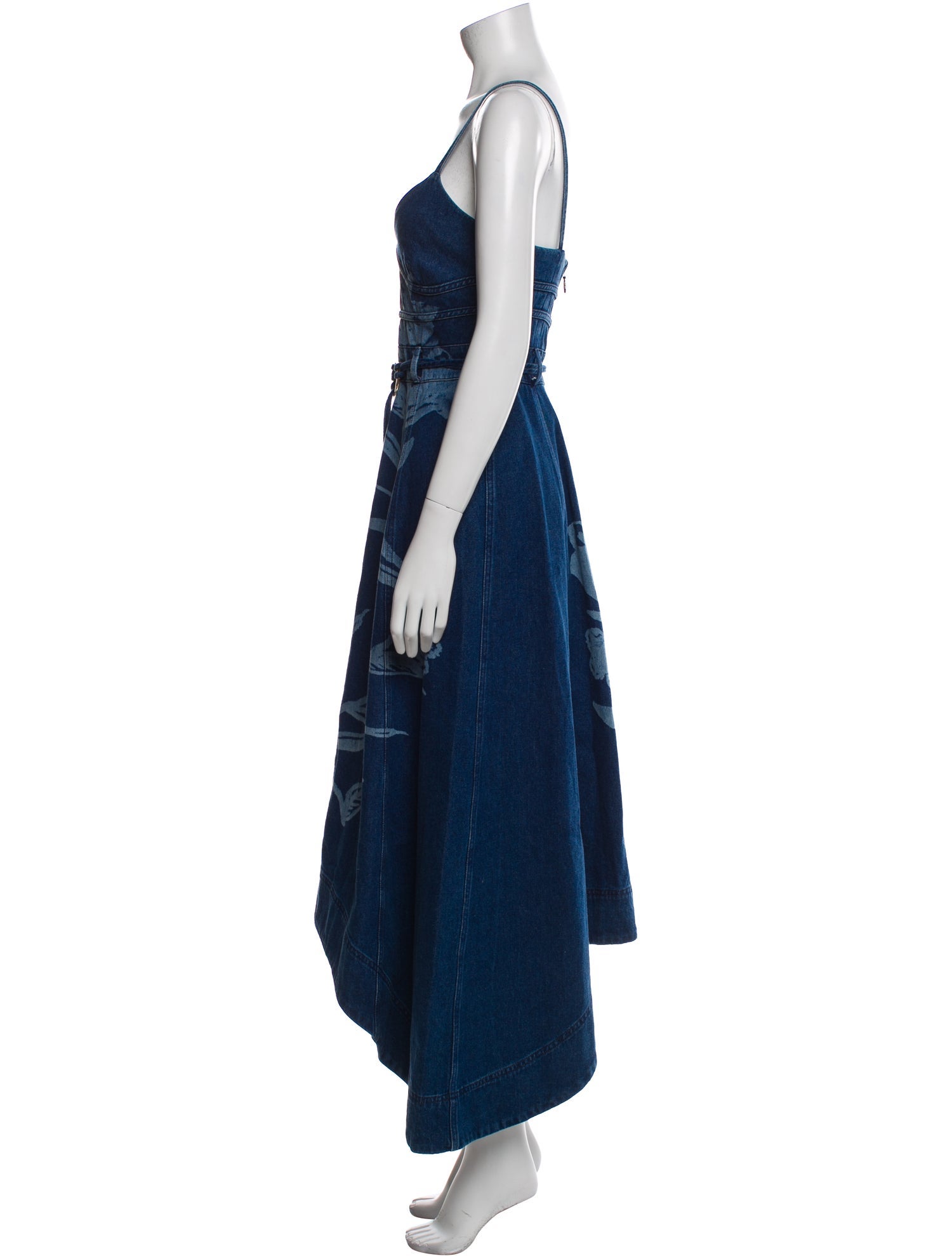 AMUR Printed Long Dress