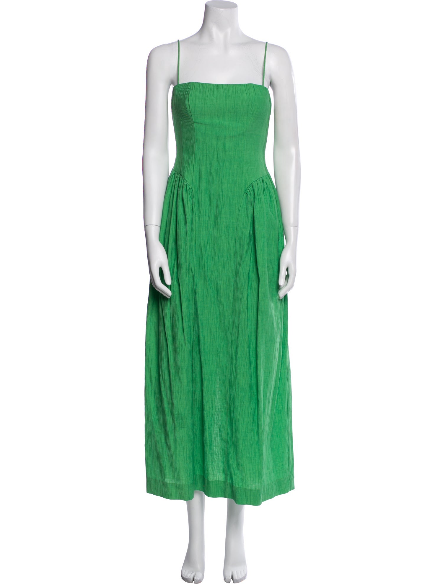 AMUR Square Neckline Long Dress