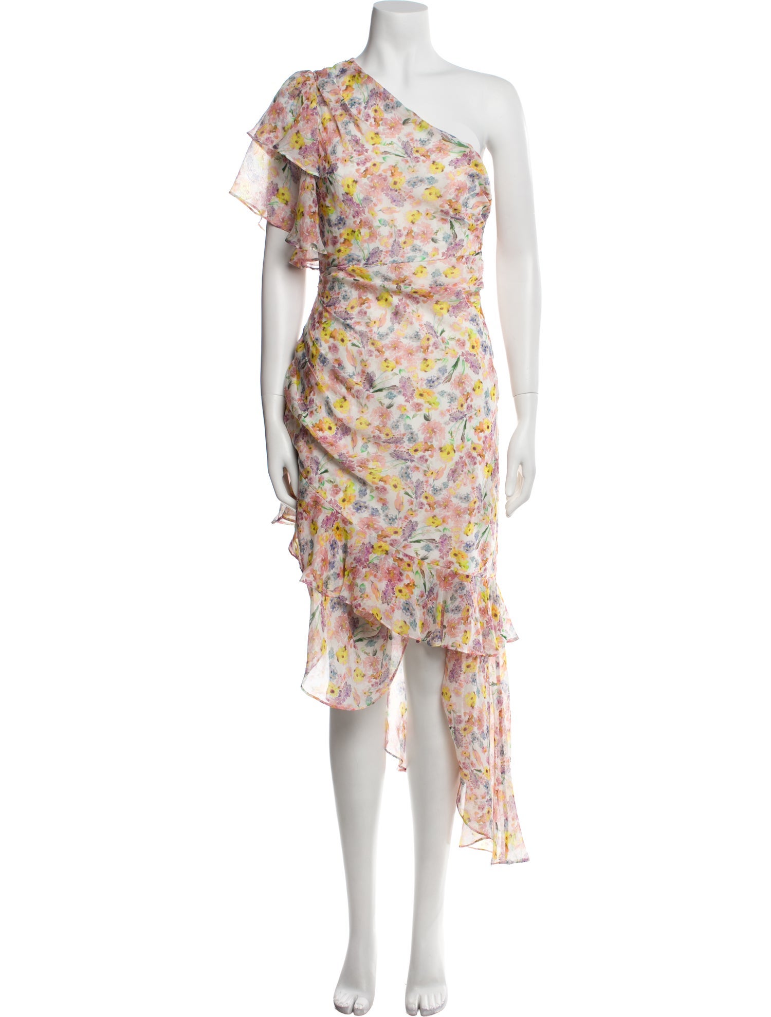 AMUR Silk Long Dress